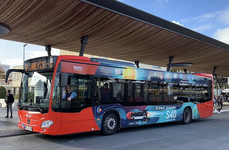 Bus im ZRL-Raum